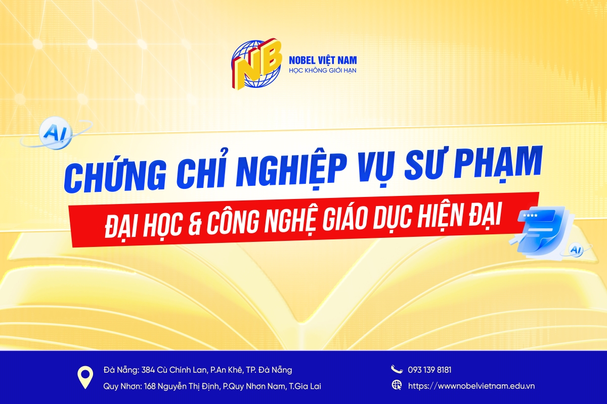 CHỨNG CHỈ NGHIỆP VỤ SƯ PHẠM ĐẠI HỌC VÀ CÔNG NGHỆ GIÁO DỤC HIỆN ĐẠI K05 